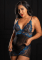 Floral lace dress with string