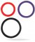 Triple C-Ring Set Multicolor