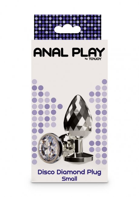 Anal Play Disco Diamond Plug Small