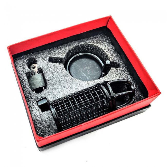 Black Chastity Mesh 50 mm