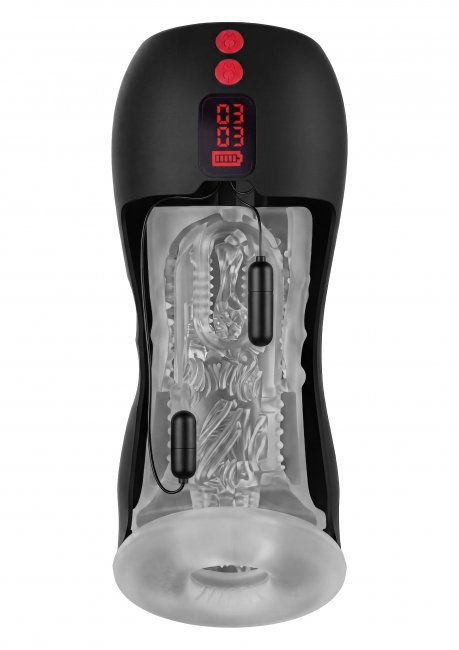 Vibrating Twin Turbo Masturbator