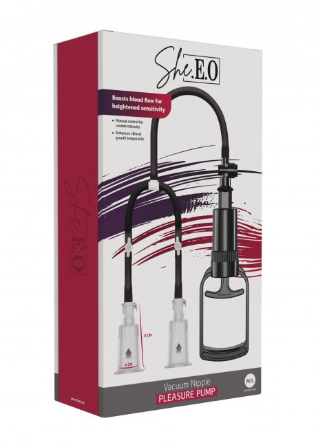 Vacuum Nipple Pleasure Pump M/L