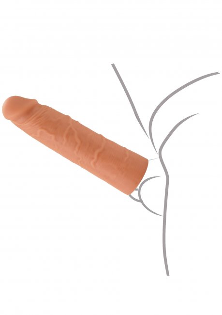 Penis Sleeve Liquid Silicone 18 cm