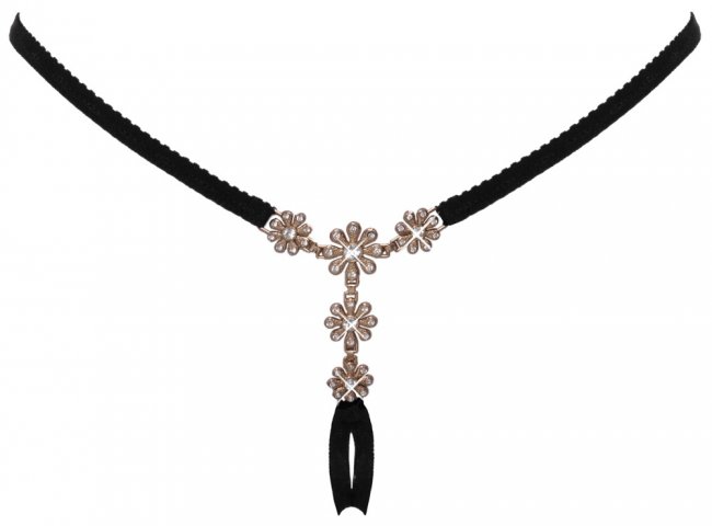 Crotchless Luxurious String