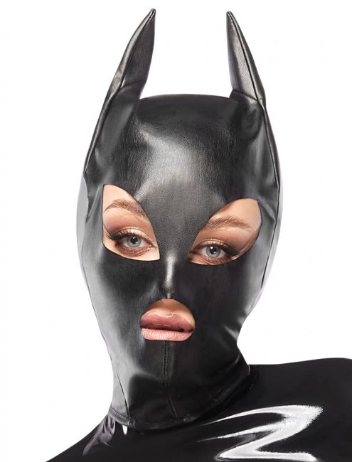 Head Mask Bat Woman
