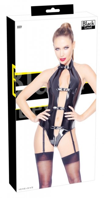 Vinyl Belt Halterneck Body