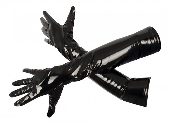 Vinyl Long Gloves