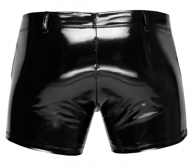 Vinyl Zipper Short