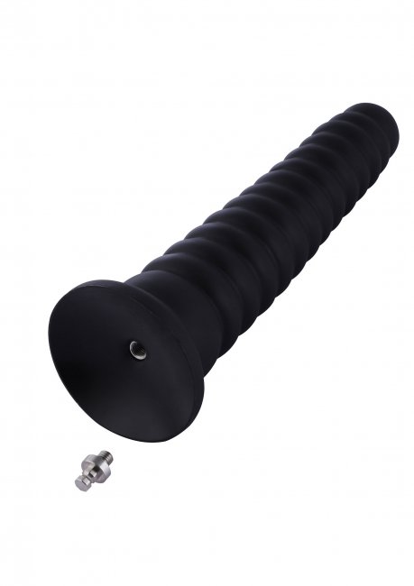 HiSmith KlicLok Dildo 25 cm - sida med fäste