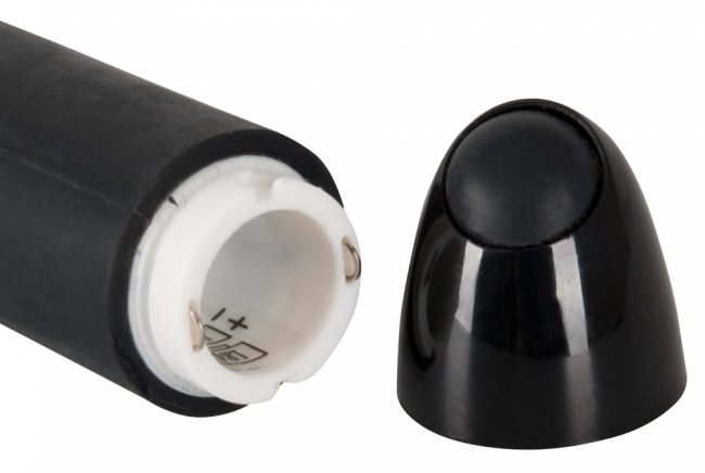 Silikon Dilator Vibrator Black