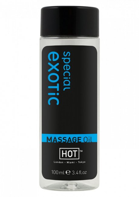 HOT Massage Oil Special Exotic - Värmande massageolja med exotisk doft
