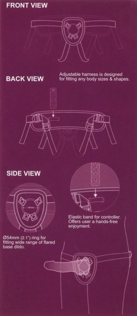 SEXXBIAN Strap-on Vibrator