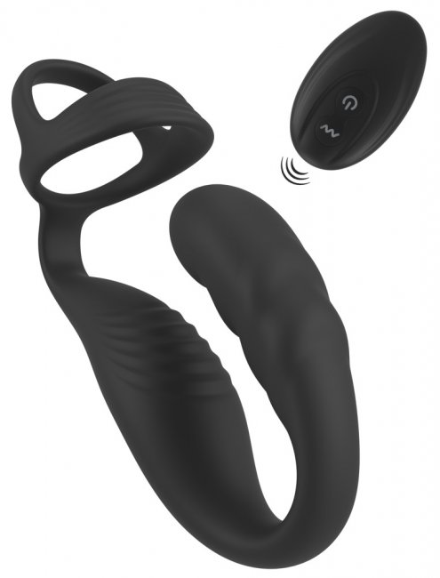 Cock Ring With RC Prostate Plug