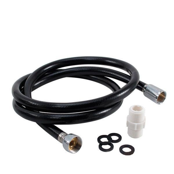 Black Showerhose 75 cm