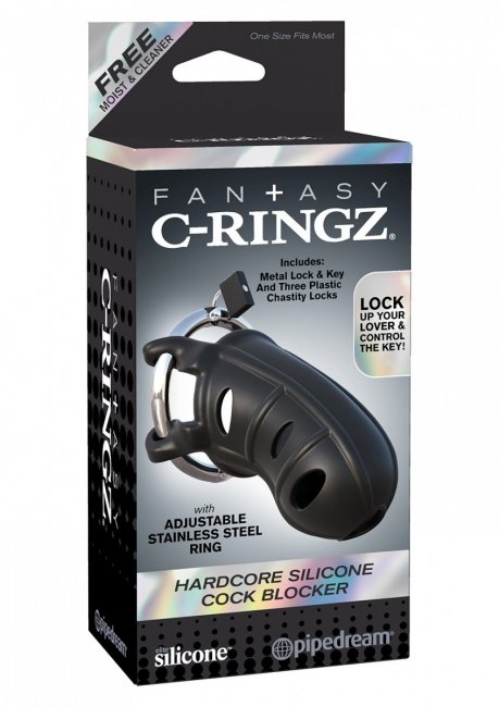 Hardcore Silicone Cock Blocker