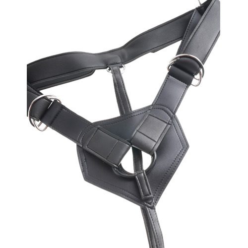 King Cock Strap-on Harness with 9' Cock