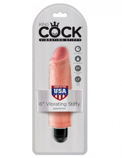 King Cock Vibrating Stiffy 15 cm