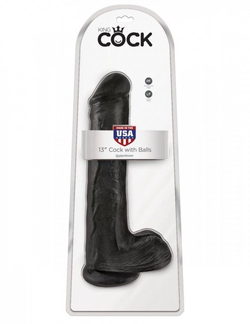 King Cock 13 Inch With Balls - Stor dildo