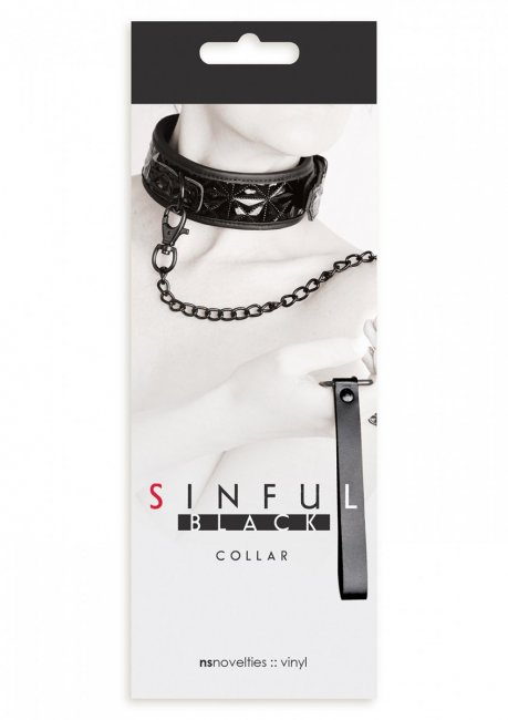 Sinful Blindfold Black