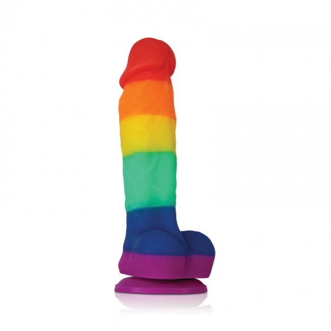 Pride Edition 5 Inch Dildo färgglad dildo