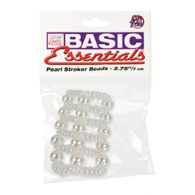 Basic Essentials Pearl Ring Large