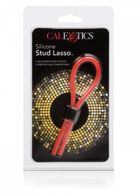 Silicone Stud Lasso - Red