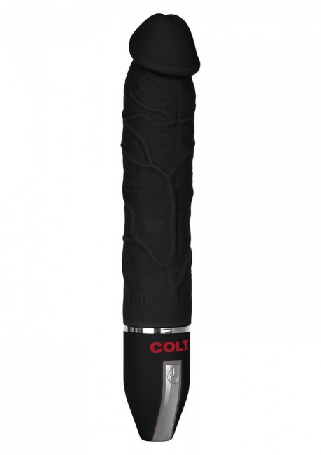 COLT Deep Drill Svart - Stark vibrator med 10 lägen