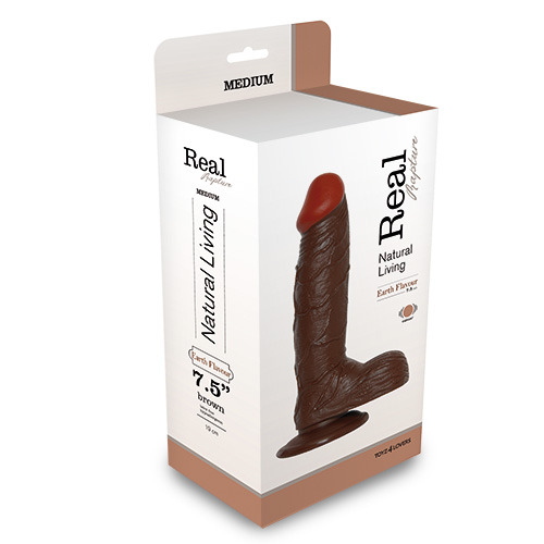 Real Rapture Brown 7.5 inch Vibrant