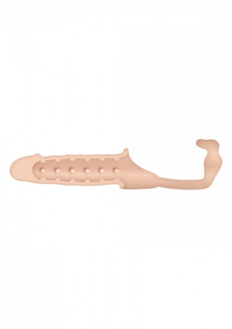 Penis Extension With Anal Leash - Penisförlängare med analplugg