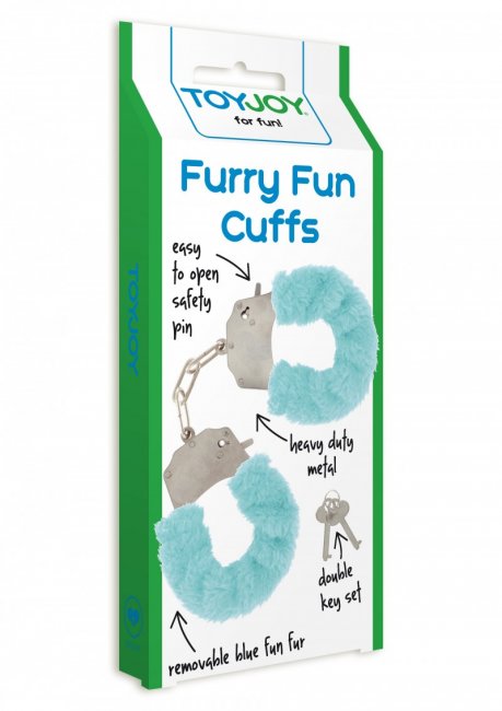 Furry Fun Cuffs Blue