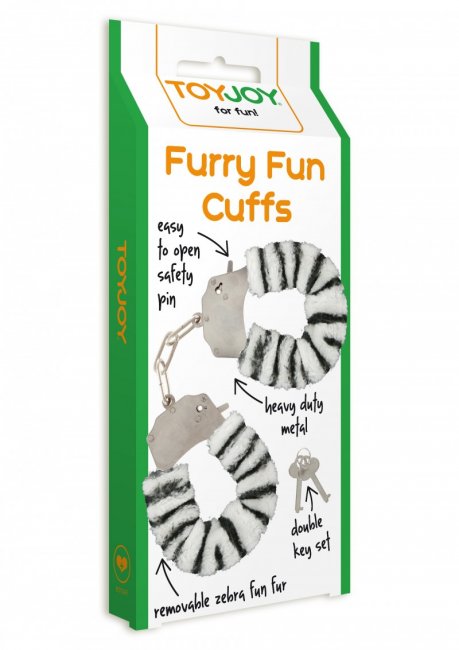 Furry Fun Cuffs Stripes