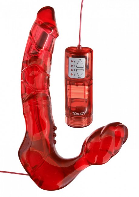 Bend Over Boyfriend Vibrating Red