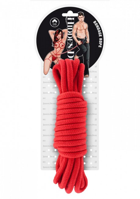 Bondage Rope 5m Röd