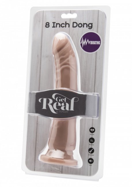 8 Inch Vibrating Dildo