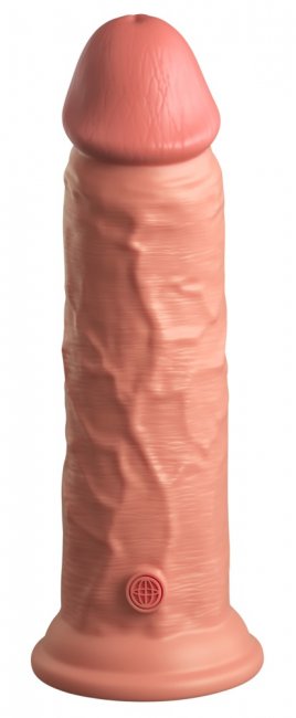 8 Dual Density Silicone Cock