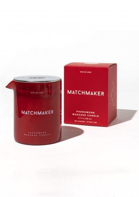 Pheromone Massage Candle Red Diamond
