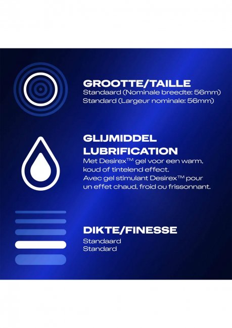 Durex Orgasm Intense Condoms 6 x 10