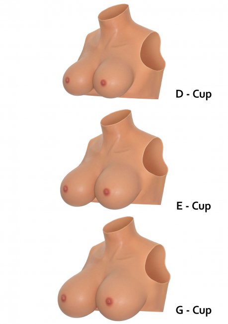 Alter Ego Wearable Breasts Crop Top With E-Cup