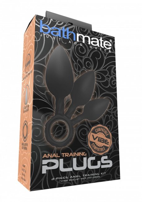Anal Training Plugs - 3 pieces