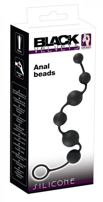 Anal Beads Black Velvets