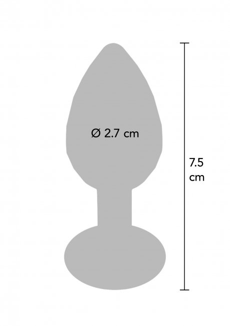 Anal Play Disco Diamond Plug Small