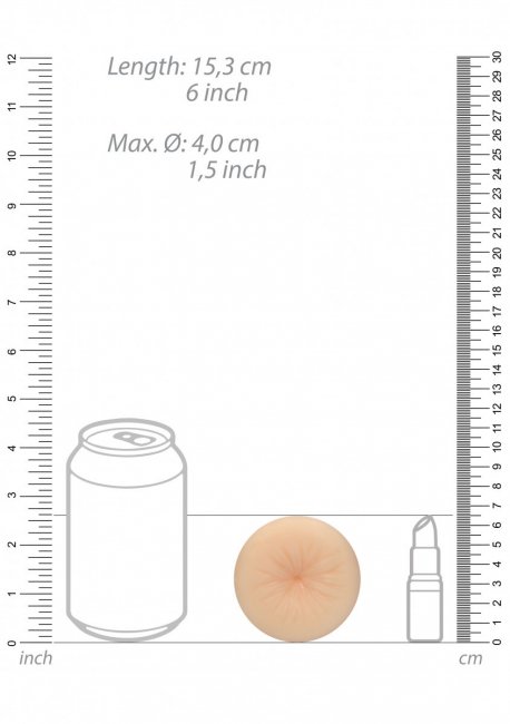 Tvål formad som ett anus. Enkel och rolig att använda samtidigt som du rengör händerna. Passar som en perfekt skämt present.