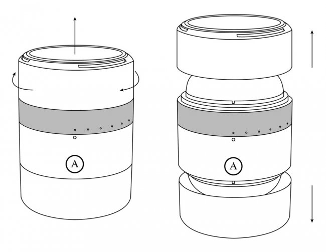 Arcwave masturbator med lufttryck funktion. Täthetsjusteringssystem. 8 rotations nivåer. Diskret look med 2 skyddslock. Enkel