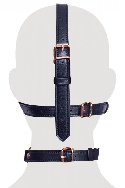 Bad Kitty Head Harness With A Gag