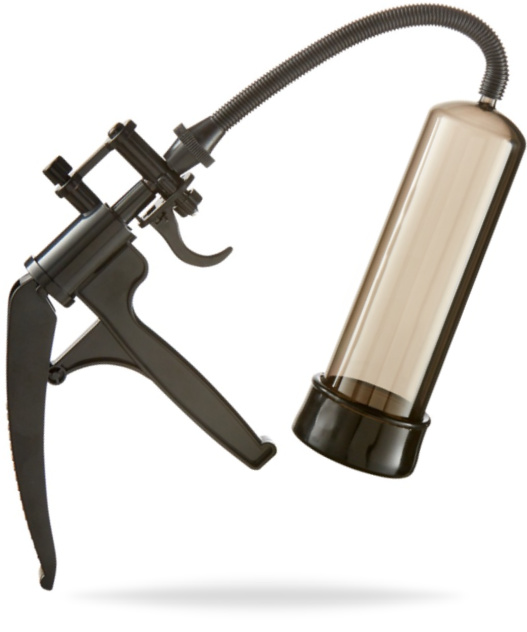 Penispump med ergonomiskt handtag. Flexibel öppning. Enkel att använda. Högkvalitativa material. Lite längre cylinder.