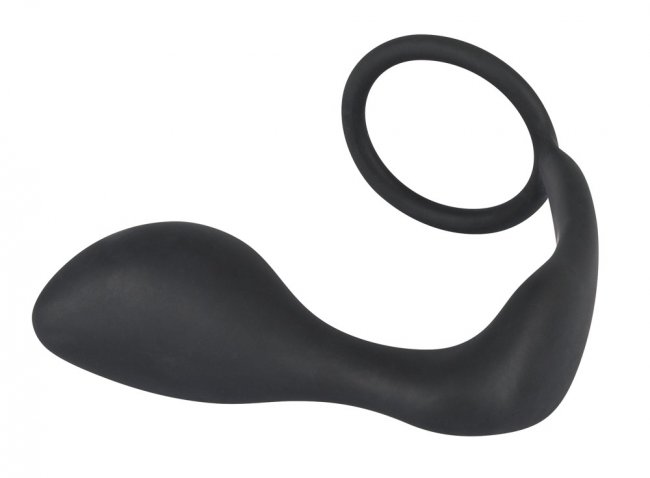 Black Velvets Silicone Ring & Plug