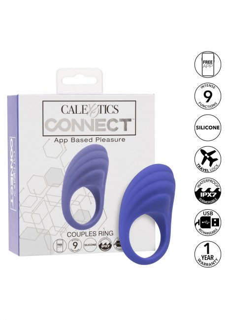 Vibrerande penisring med app