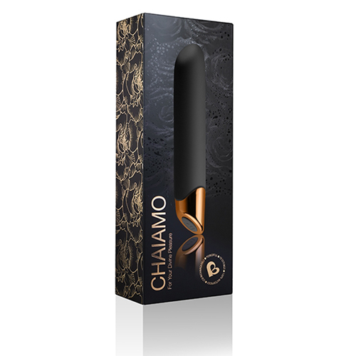 Chaiamo Bullet Vibrator svart stark vibrator