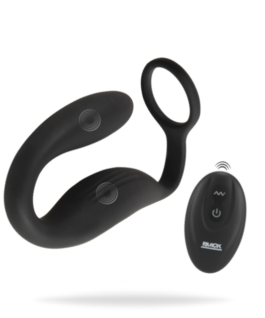 Cock ring with RC butt plug