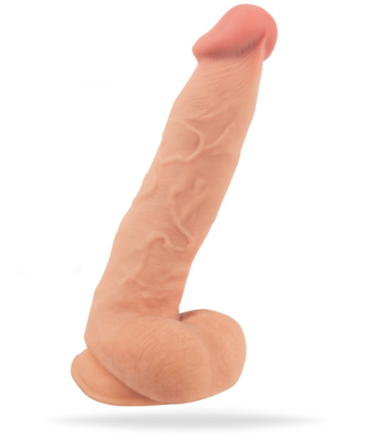 Dildo with Movable Skin 25 cm